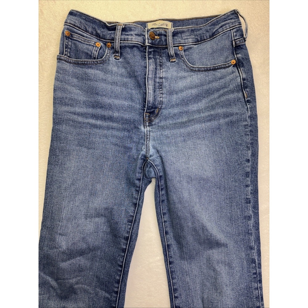 Madewell Medium Wash Cali Demi-Bootcut Denim 5-Pocket Blue Jeans Womens 29